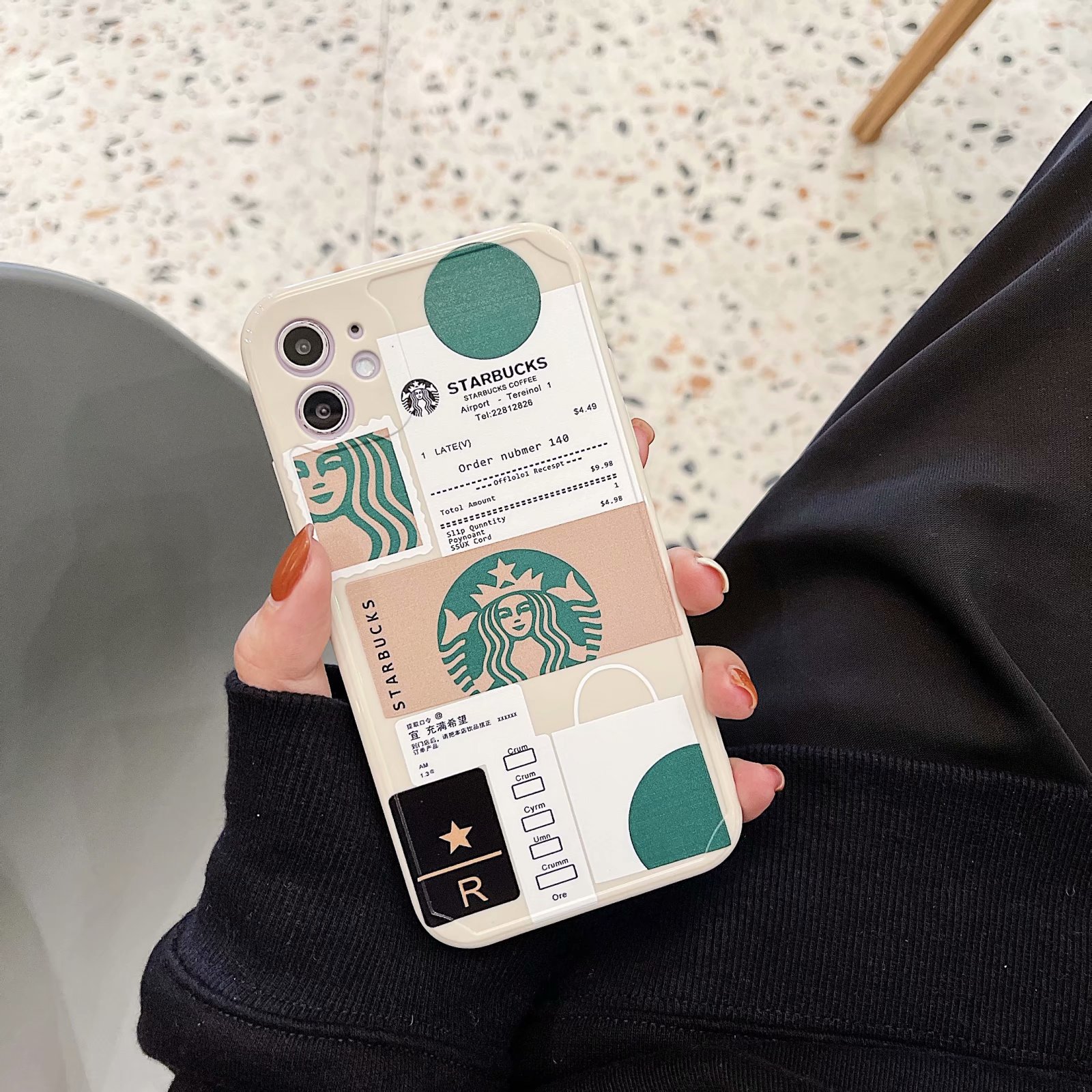 Ốp lưng điện thoại thời trang bằng TPU chống sốc cho IPhone 12pro max 12mini 11Pro Max XS Max XR SE 2020 7 8 Plus | BigBuy360 - bigbuy360.vn