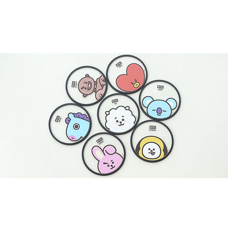 Lót cốc BT21 x Homeplus | BTS good