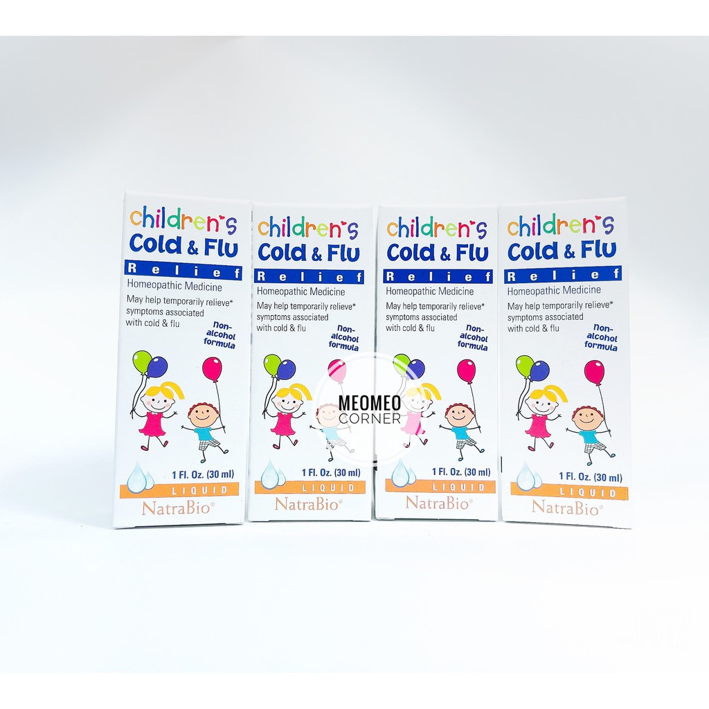 Siro Children Cold &amp; Flu Anh cho bé Cold Flu Cảm
