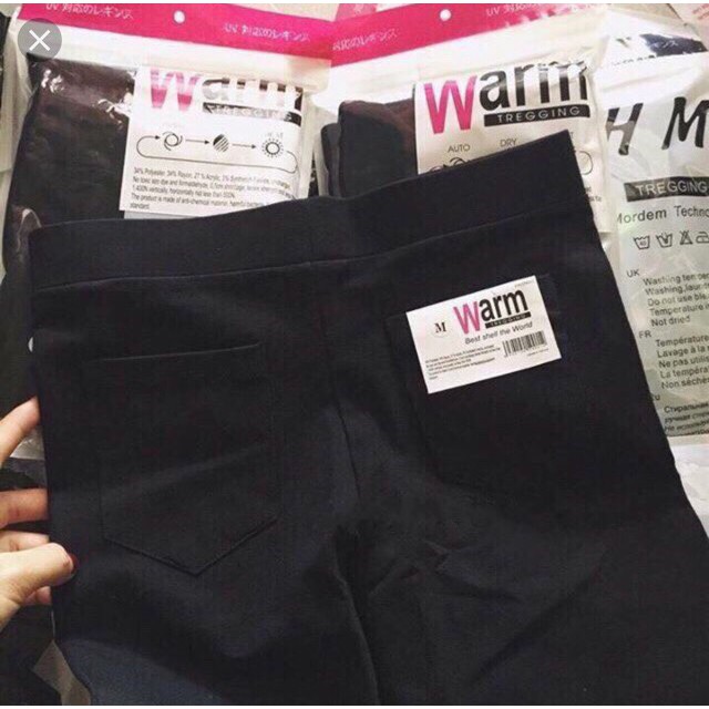 Quần legging WARM 4 túi chất đầy đặn-hàng đẹp | BigBuy360 - bigbuy360.vn