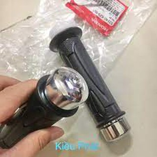 Tay nắm kiểu Sh Mode + gù inox (Loại 1) gắn Wave, nhiều dòng xe
