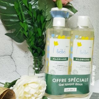 SỮA TẮM GỘI KLORANE BEBE