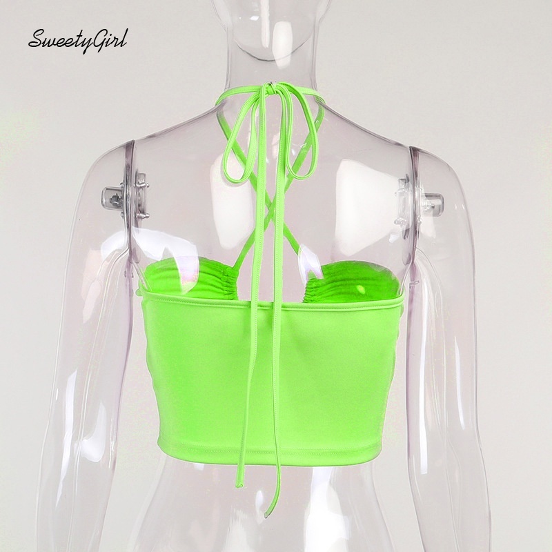 Áo Tank Top Hở Lưng Màu Trơn Thời Trang Quyến Rũ Cho Nữ