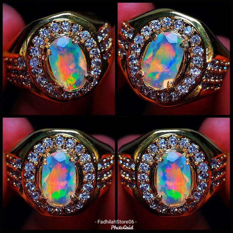 Đá Opal Tự Nhiên Dùng Trang Trí Lọ Thủy Tinh