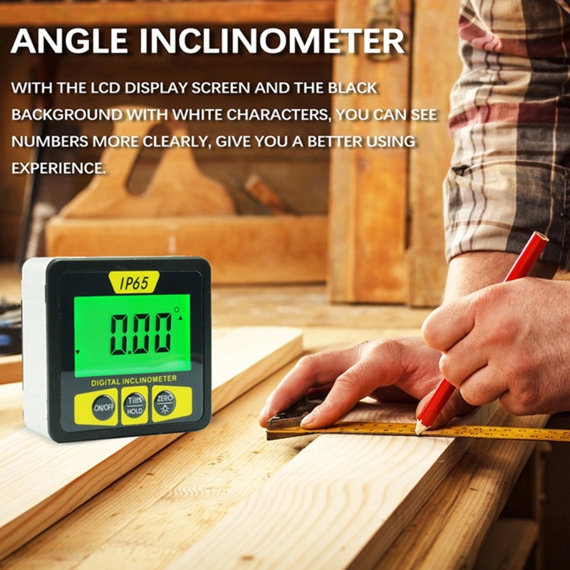 Nụ Hôn 4x 90° Thước Đo Góc Kỹ Thuật Số Chuyên Dụng