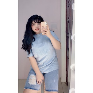 Quần bò ngố rách bigsize