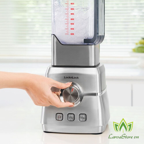 Máy Xay Sinh Tố Siểu Mạnh LocknLock Premium High Speed Blender 2000W EJM476SLV (BH Chính Hãng 2 Năm)