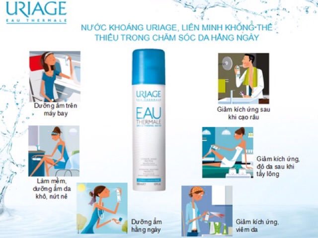 Xịt khoáng Uriage Eau Thermal | BigBuy360 - bigbuy360.vn
