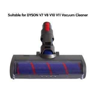 Absolute for Fluffy Soft Roller Head Quick Release Electric Floor Head for Dyson V7 V8 V10 V11 Vacuum Cleaner Repair Parts