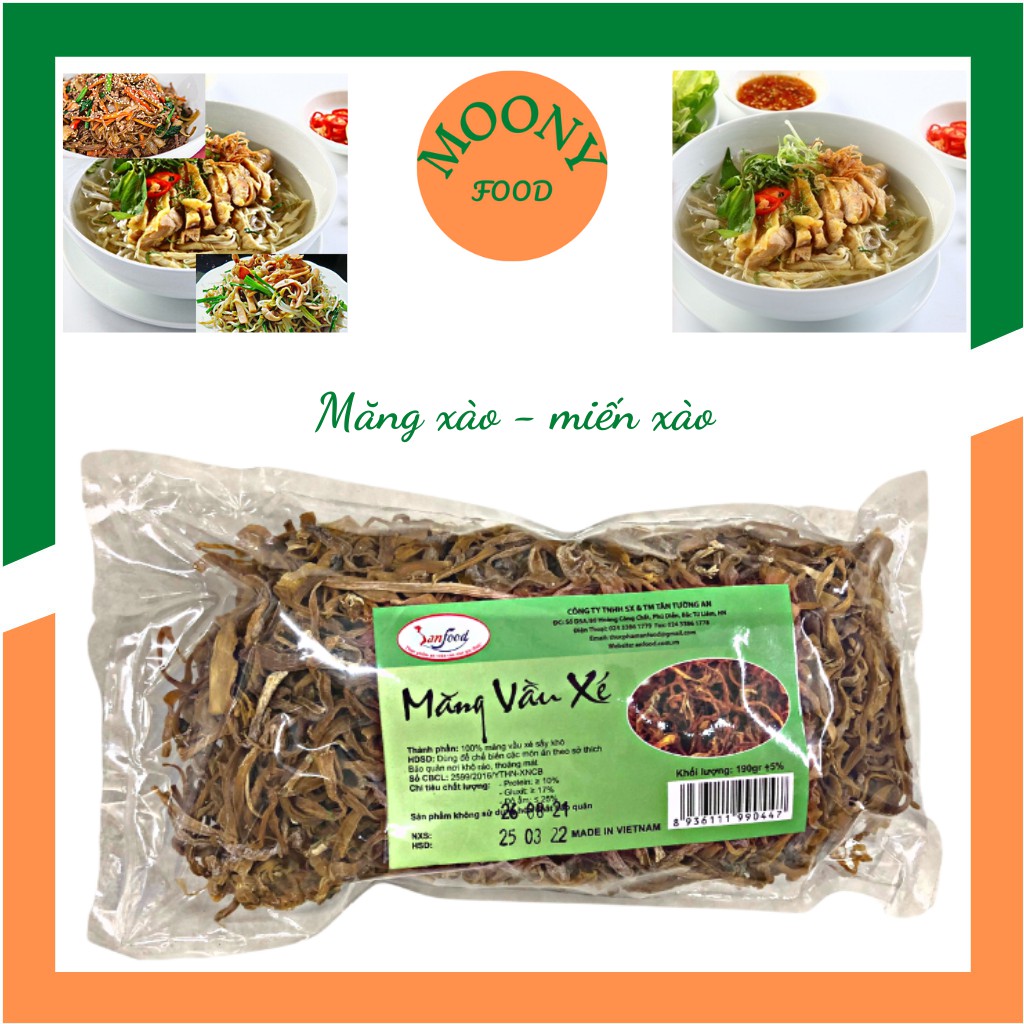 Măng Khô Tây Bắc Cao Bằng Xé Sợi Sấy Khô Gói 200G