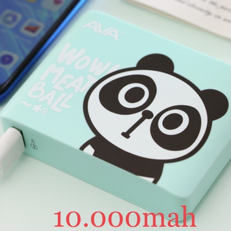 Sạc dự phòng AVA chính hãng Panda 10.000mah