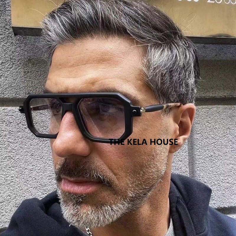 Kính Râm Thời Trang Nam Nữ Mắt Vuông Phong Cách Hàn Quốc Maske P8