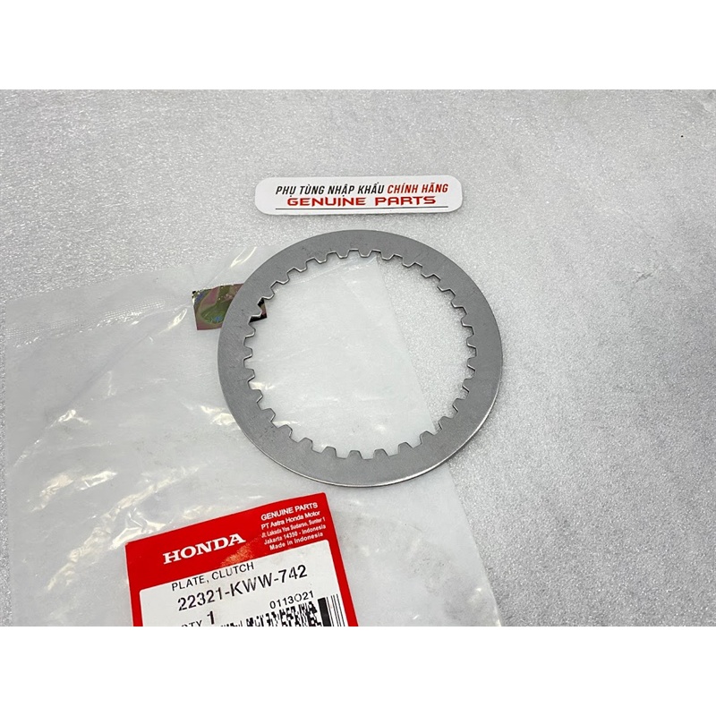 Lá sắt lá thép SONIC 150, WINNER GTR, CBR chính hãng Honda Indonesia 22321KWW742