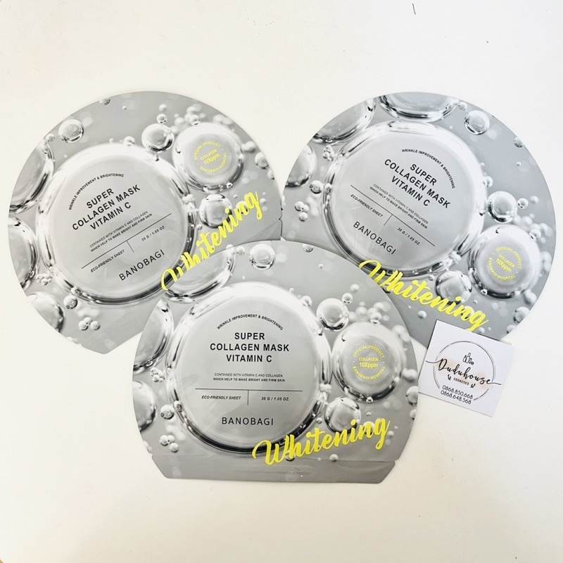 Mặt Nạ Banobagi STEM CELL Dưỡng Ẩm Trắng Da Vita Genic Jelly Vitamin Mask
