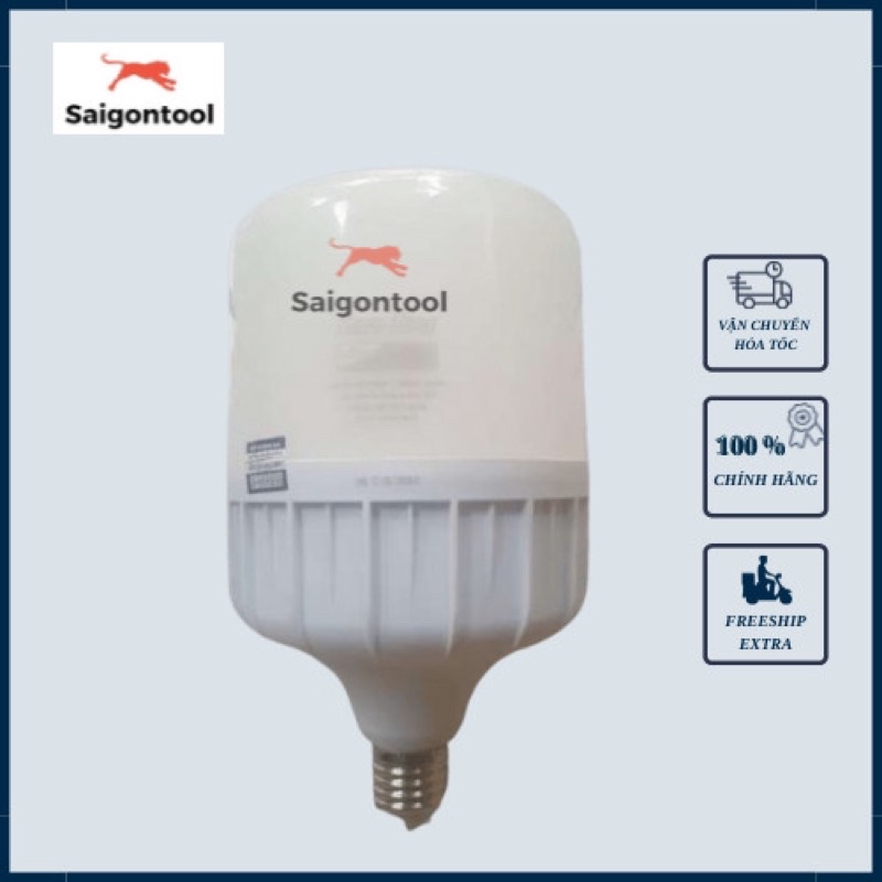 Bóng đèn led hình trụ 20w 30w 40w Rạng Đông thân nhôm ánh sáng trắng đuôi chuẩn E27, bao bảo hành 1 năm