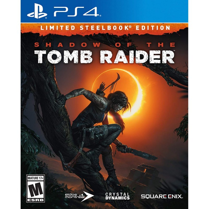 Game PS4 2ND: Shadow Of The Tomb Raider Steelbook Edition