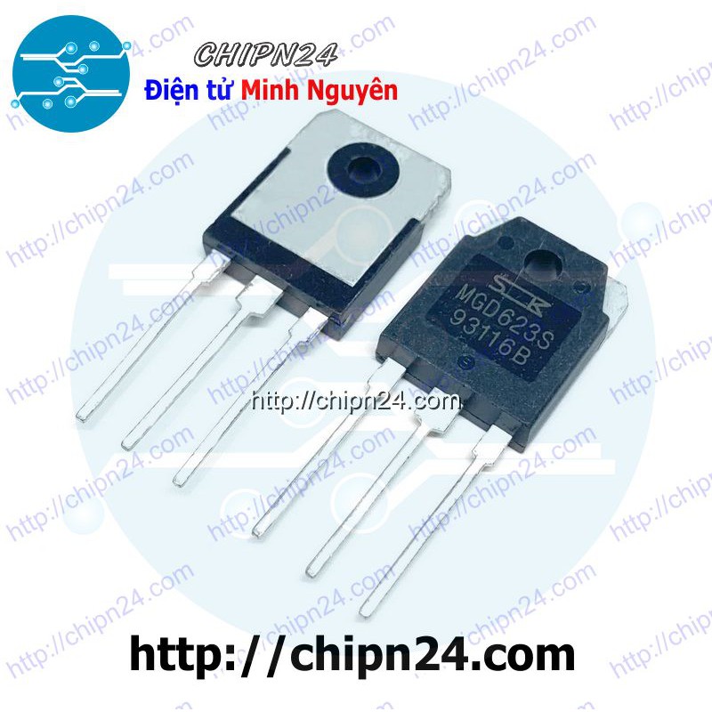 [1 CON] IGBT MGD623 TO-3P 50A 600V Kênh N (MGD623S) (Mosfet công suất)