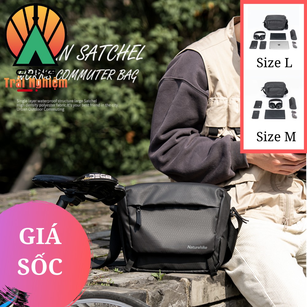 [CHÍNH HÃNG] Túi Đeo chéo Đựng đồ Thời Trang Basic Chống Thấm Nước Chống Bám Bụi Naturehike NH20BB011