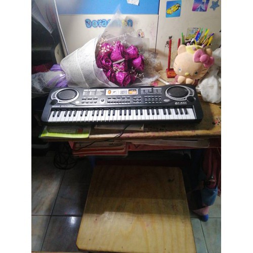 Đàn Piano Đàn Điện Tử 61 Phím Kèm mic Cho Bé Đàn Organ | BigBuy360 - bigbuy360.vn