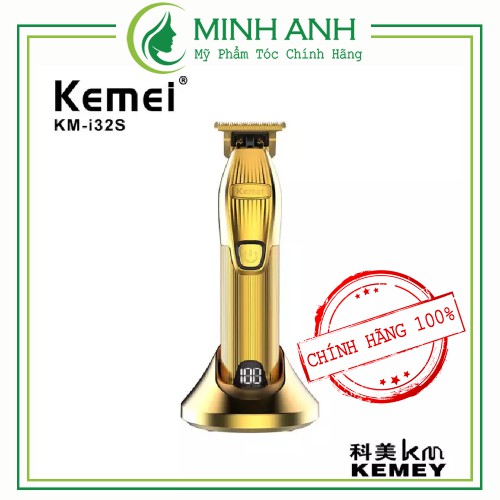 Tông đơ bấm viền chuyên nghiệp Kemei i32s