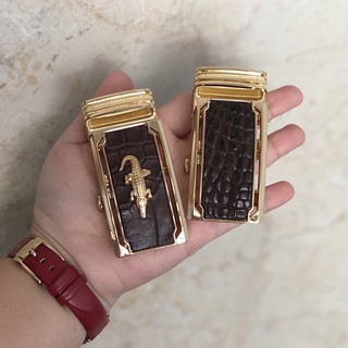 [HÀNG CÓ SẴN] Đầu Khoá Thắt Lưng Da Cá Sấu - 3.5cm