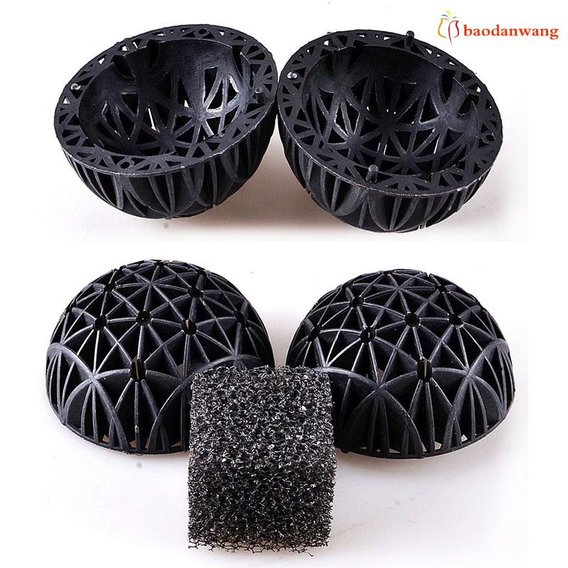 Set 50 bóng lọc sinh học cho bể cá 16/ 26/ 36mm