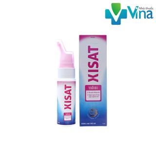 Nước Biển Sâu Làm Sạch Thông Mũi Trẻ Em Xisat (15ml,75ml)