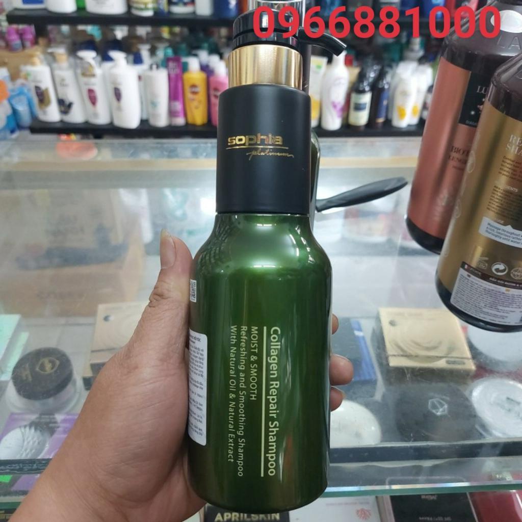 Bộ Dầu Gội Xả Sophia Collagen 500ml+500ml Phục Hồi Siêu Mượt myphamtienthoi.vn