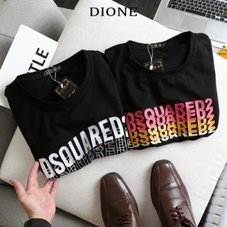 Áo thun nam ngắn tay cổ tròn DSQUARED2 Cotton cao cấp