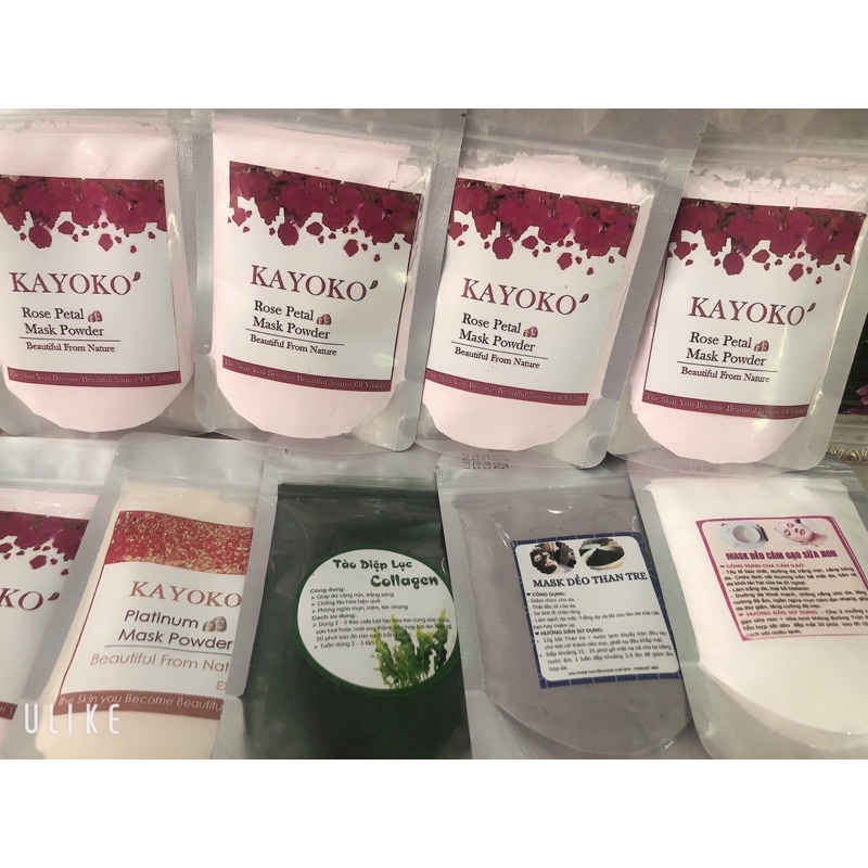 100gram Bột mặt nạ dưỡng da KAYOKO Platimum
