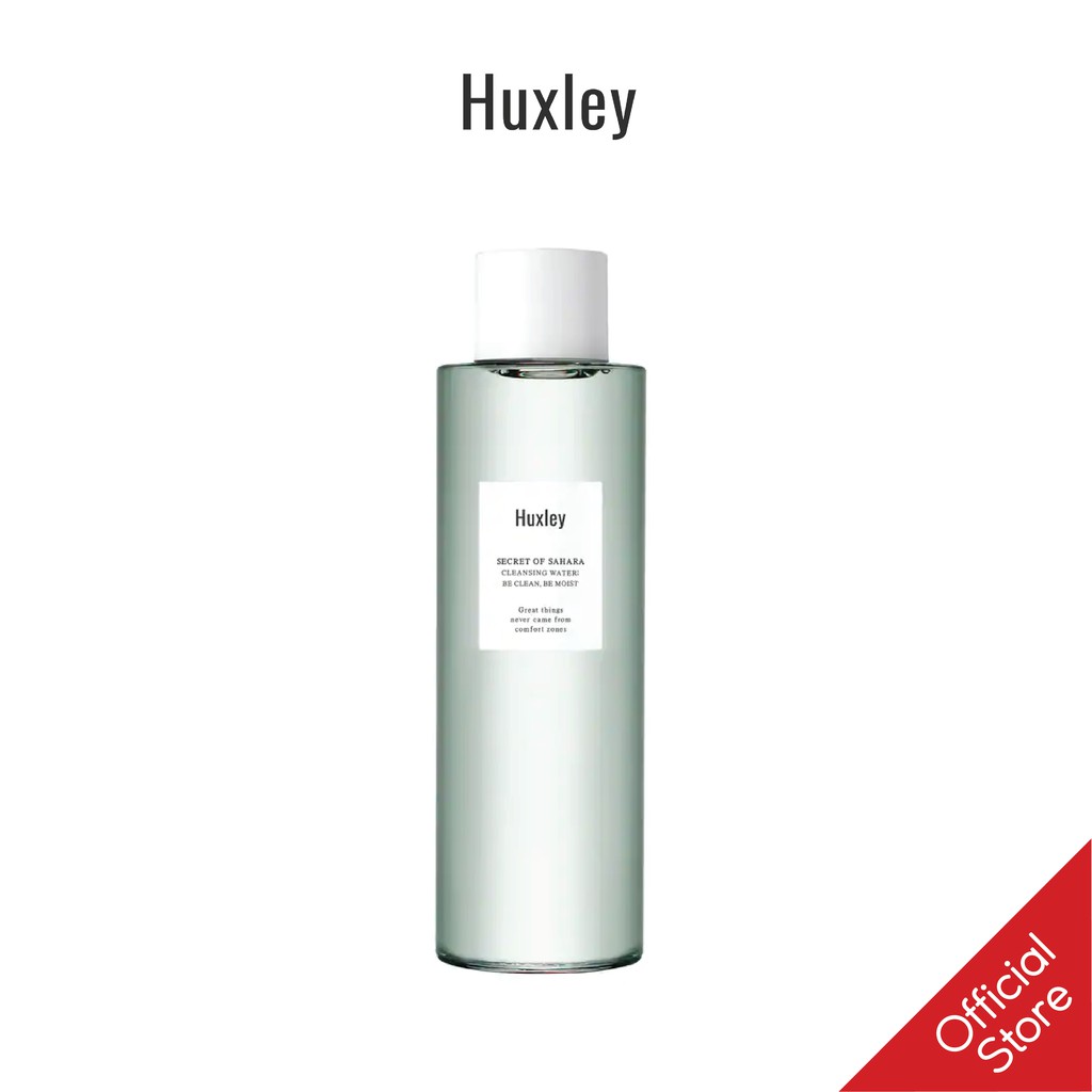  Nước Tẩy Trang Chiết Xuất Xương Rồng Huxley Cleansing Water Be Clean Be Moist 200ml