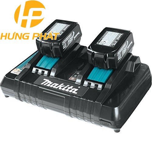 SẠC NHANH 2 CỔNG MAKITA DC18RD  (196933-6) chính hãng
