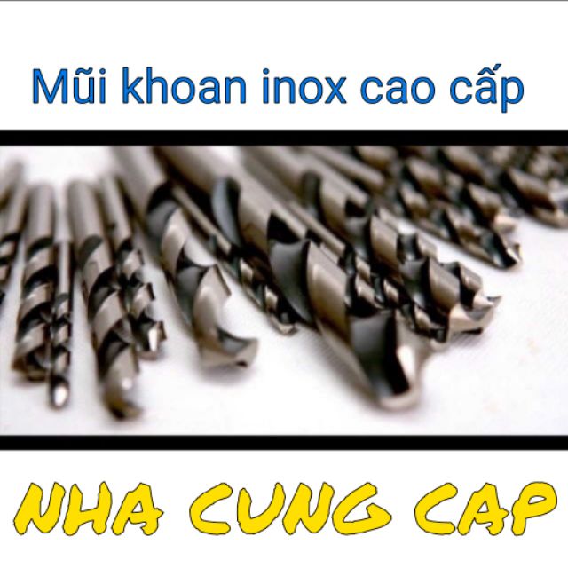 MŨI KHOAN INOX CAO CẤP