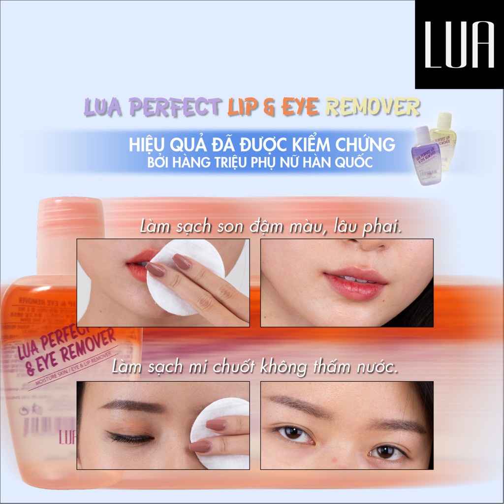 Nước Tẩy Trang Bướm LUA LIP & EYE REMOVER 50ml Chính Hãng Nội Địa | BigBuy360 - bigbuy360.vn