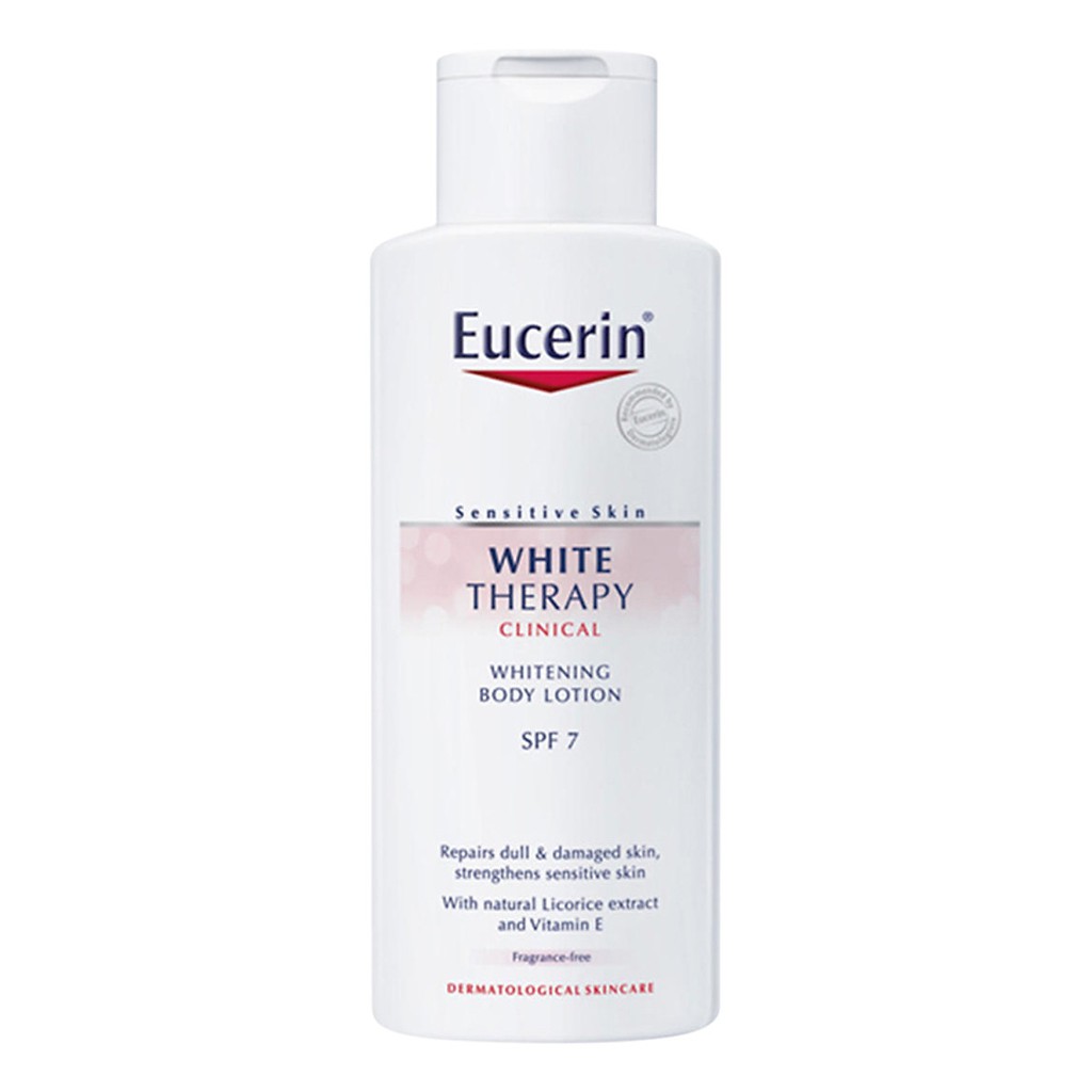 [CHÍNH HÃNG] SỮA DƯỠNG THỂ TRẮNG DA - Eucerin White Therapy Whitening Body Lotion SPF 7 250ml