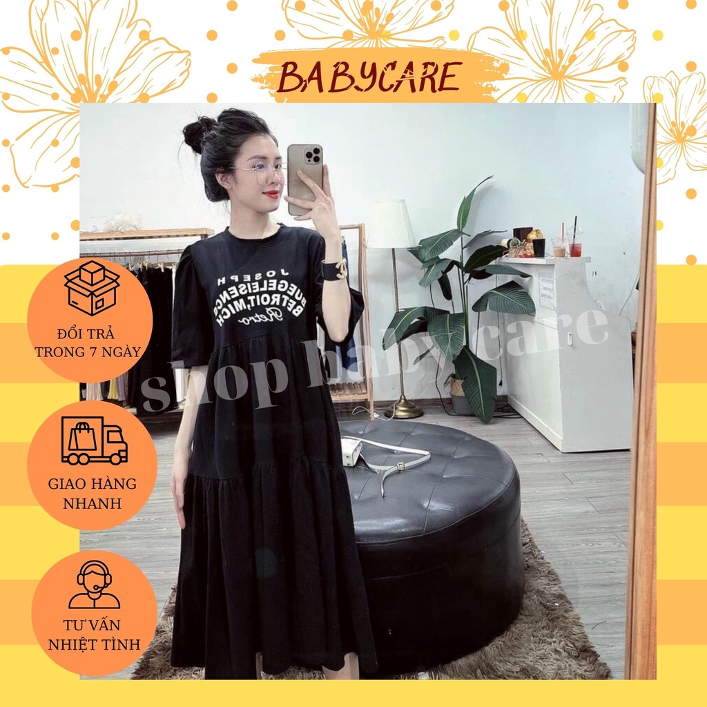 VÁY BẦU CÔNG SỞ MÙA HÈ- ĐẦM BẦU CỘC TAY COTTON XINH XẮN MẶC NHÀ ĐI CHƠI ĐỀU ĐẸP