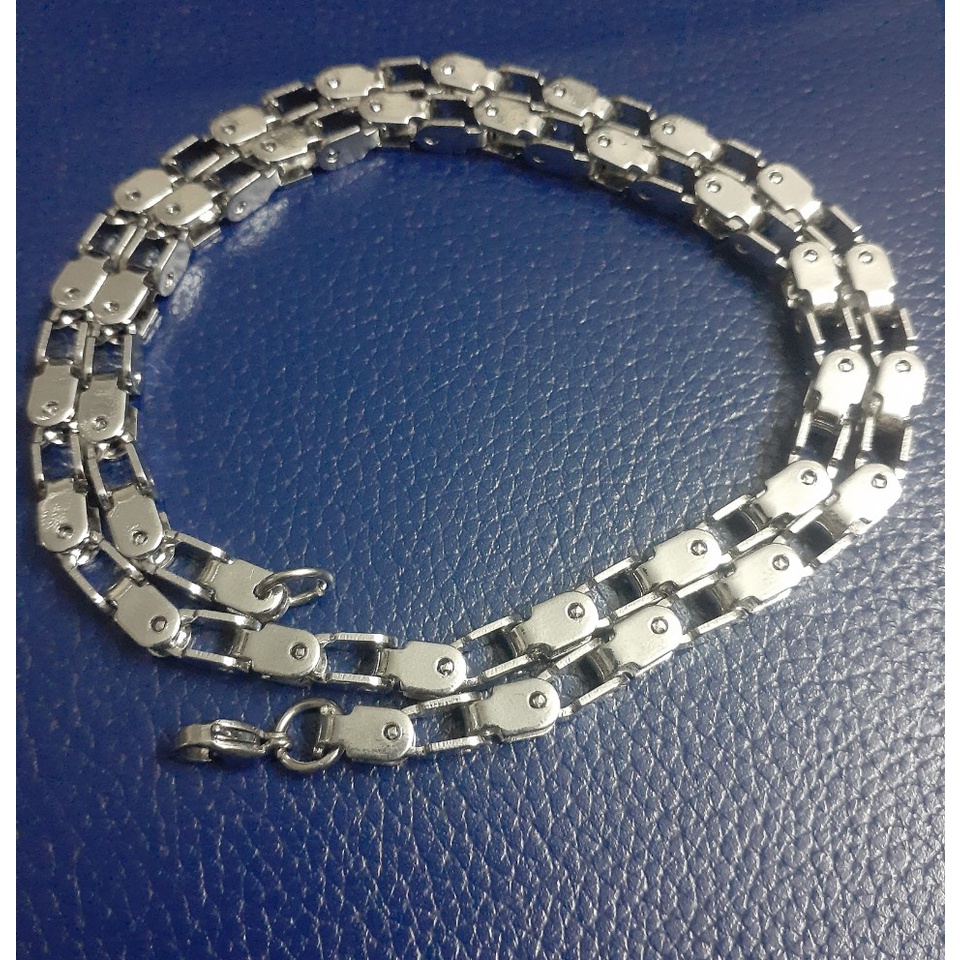Dây chuyền  nam inox kiểm xích vuông trơn 5mm sáng ,đẹp, không đen - Thể hiện đẳng cấp phái mạnh