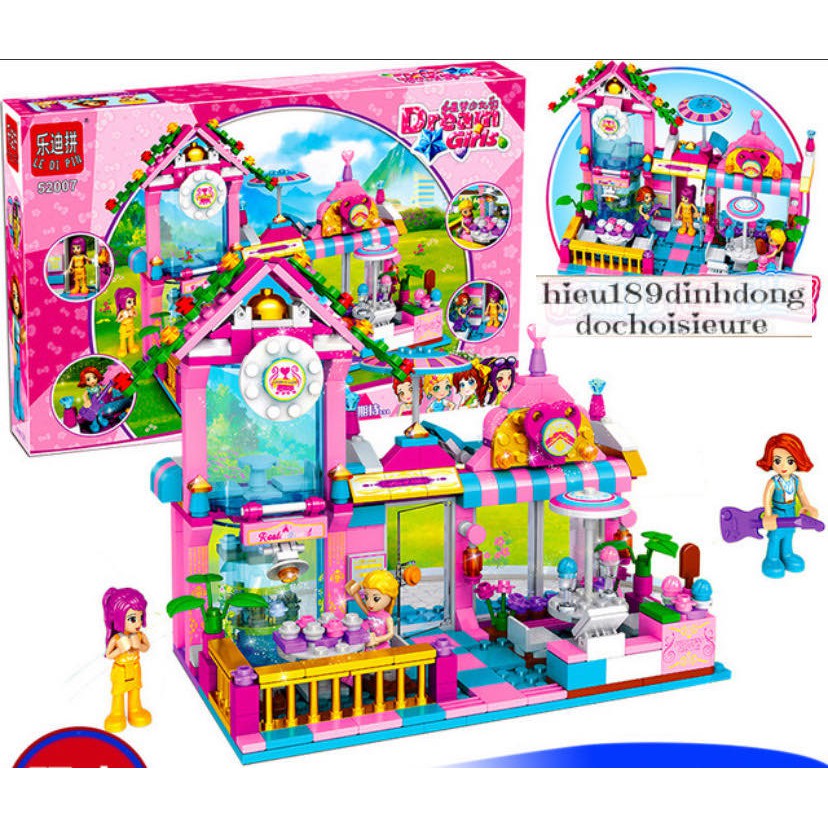 Lắp ráp xếp hình Lego Friends 52007 : Quán bar của Susan 424 mảnh