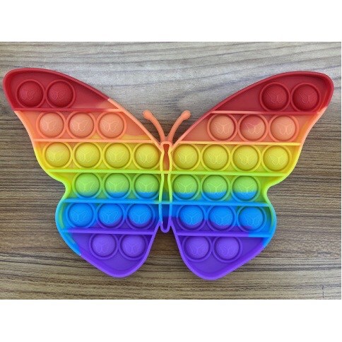 Combo 2 Miếng Push Pop It Đồ Chơi Bóp Bong Bóng Nhằm Giải Tỏa Căng Thẳng, Stress.