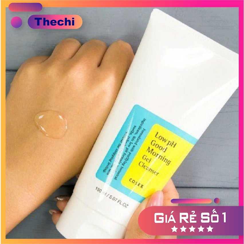 Sữa rửa mặt dịu nhẹ Cosrx Low Ph Good Morning Gel Cleanser Phù hợp với mọi loại da | BigBuy360 - bigbuy360.vn