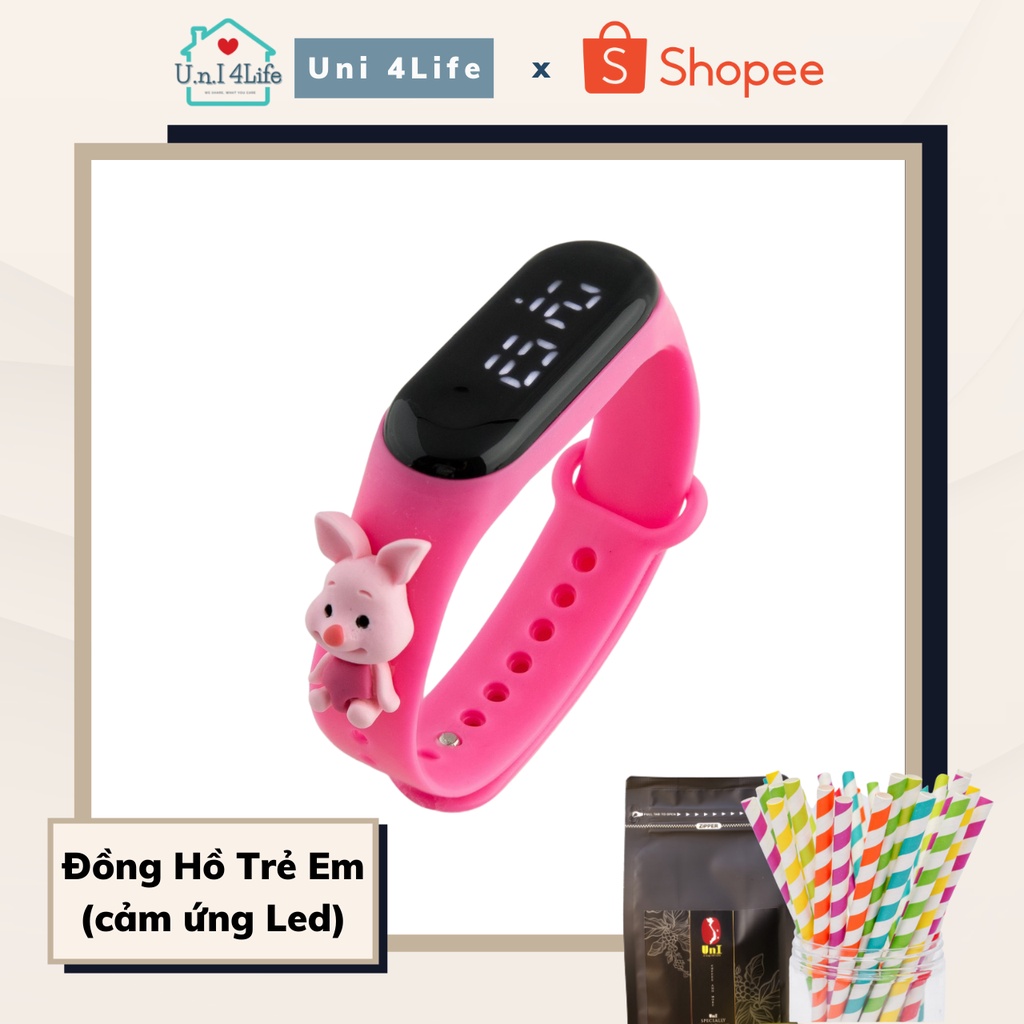 Đồng Hồ Trẻ Em Zgo Disney Cảm Ứng Led