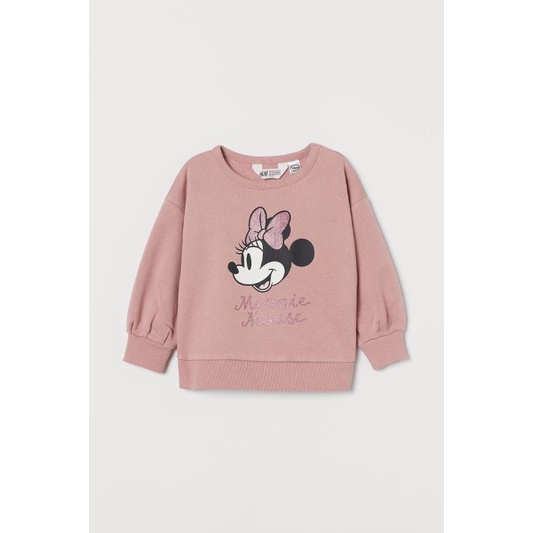 Áo nỉ bé gái Hm auth