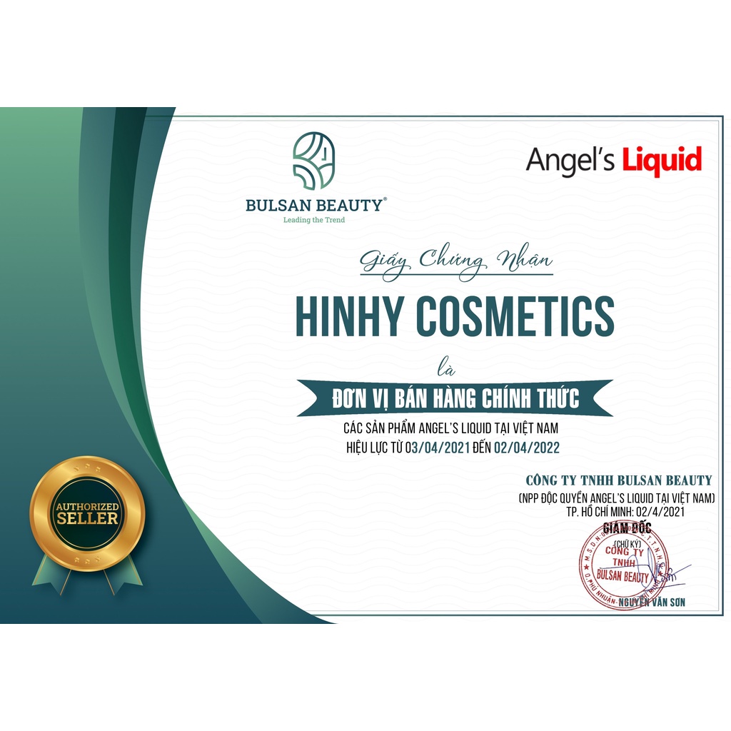 Siêu Tinh Chất Giảm Thâm Đỏ Mờ Sạm Nám Angel's Liquid Tranexamic 30ml