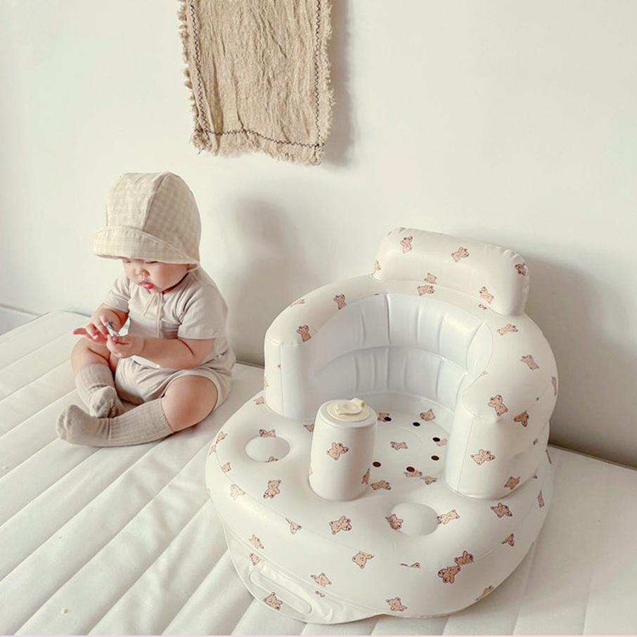 Ghế hơi tập ngồi cho bé cao cấp phong cách Hàn Quốc (từ 4 tháng tuổi)