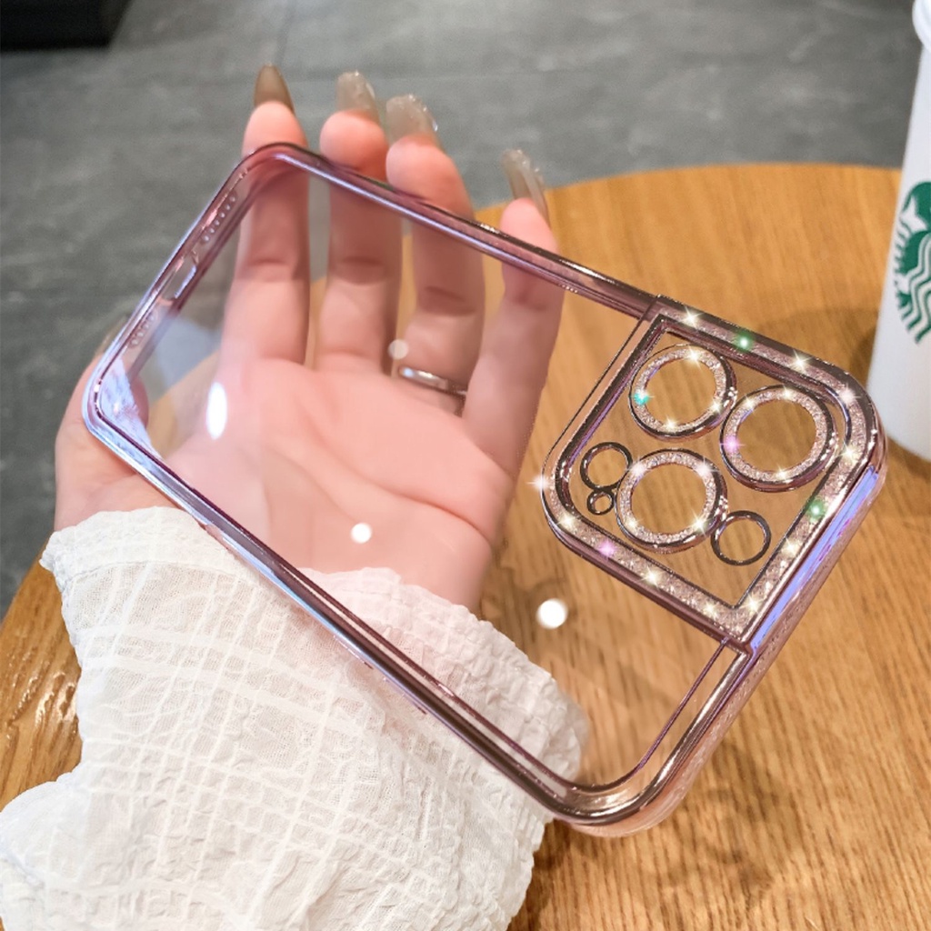 Ốp Điện Thoại TPU Chống Rơi Cho Iphone 13 12 11 Pro Max Xs Max Xr 8 7 Plus