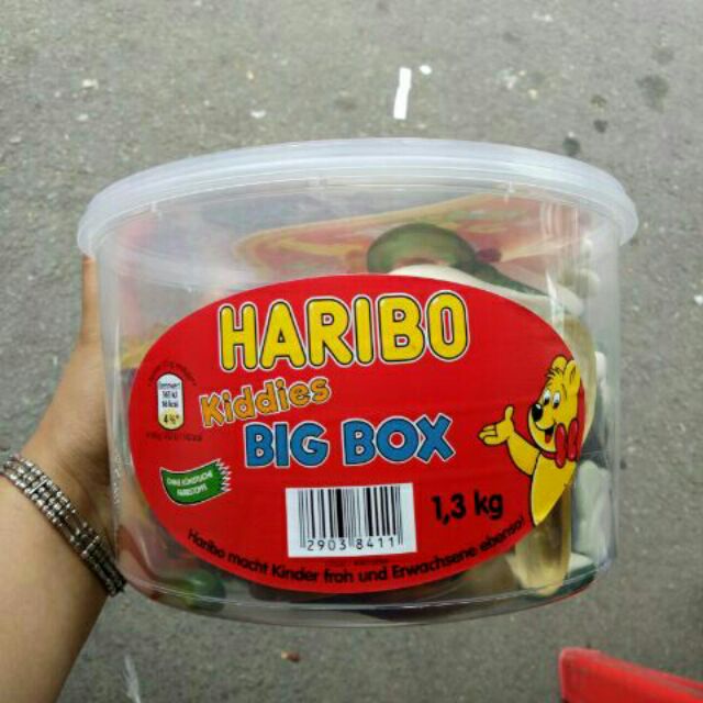 Kẹo dẻo haribo 1kg -1.3kg