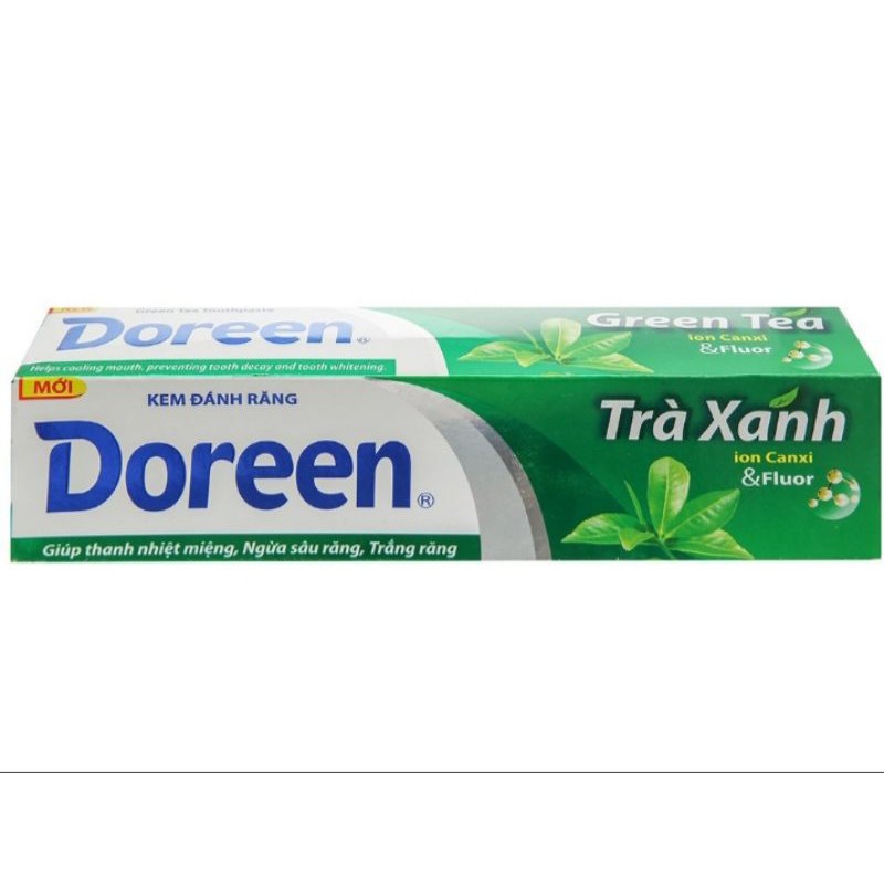 Kem đánh răng Doreen trà xanh 180g