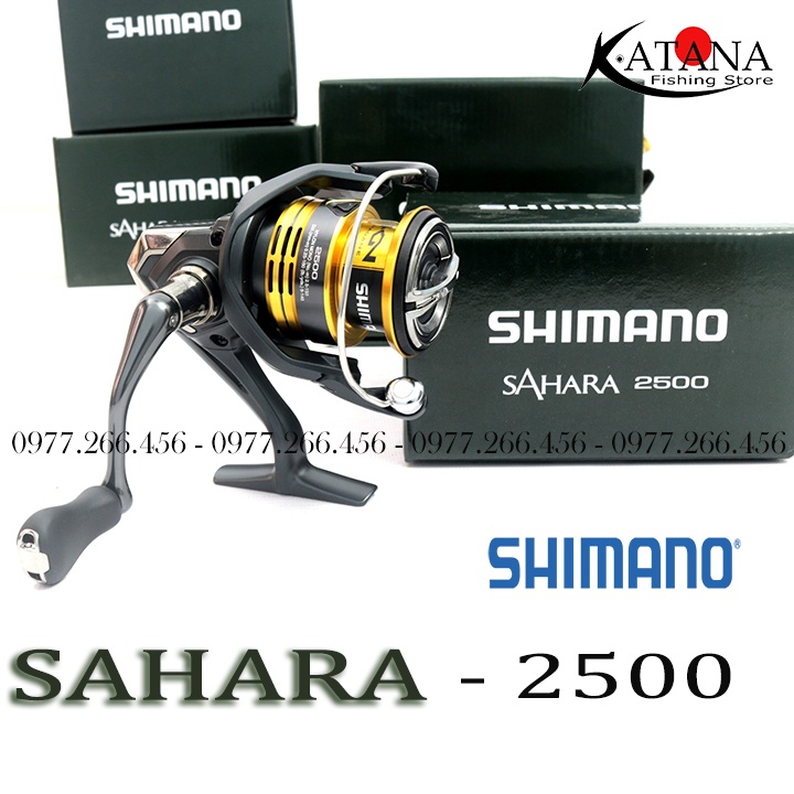 Máy Câu Cá Shimano Sahara - New 2022 - đủ size 1000 2000 2500 3000 4000 5000