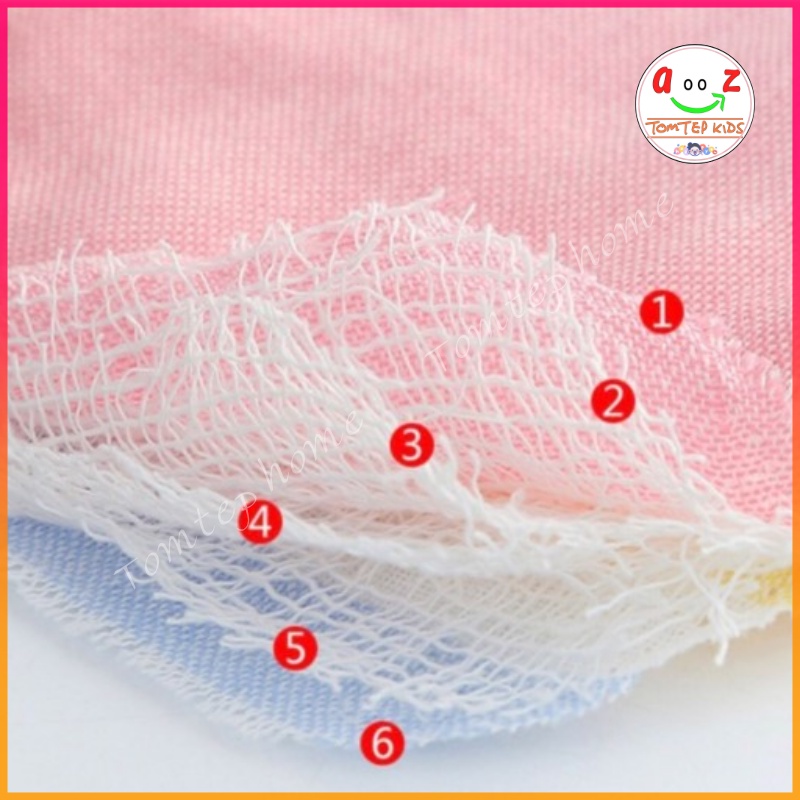 Yếm Vuông, Yếm Chữ U Chất Liệu 100% Cotton Sợi Tre Dày Dặn Siêu Thấm Hút Cho Bé