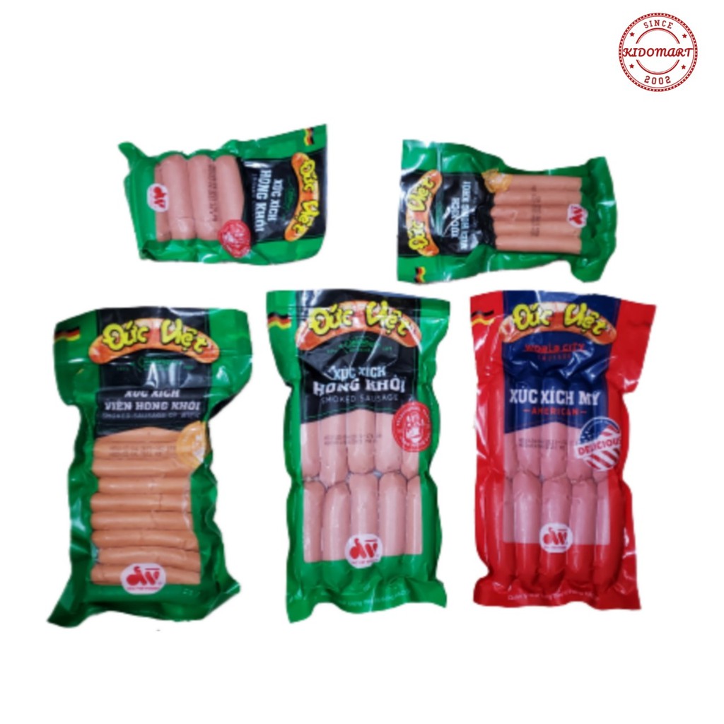 Xúc Xích Hong Khói, Xúc Xích Đức Việt Cao Cấp (Giao Hàng: Now / Grab)